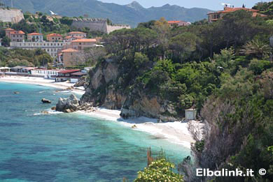 Spiaggia Cala dei Frati a Portoferraio, Elba