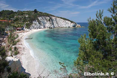 Spiaggia La Padulella a Portoferraio, Elba